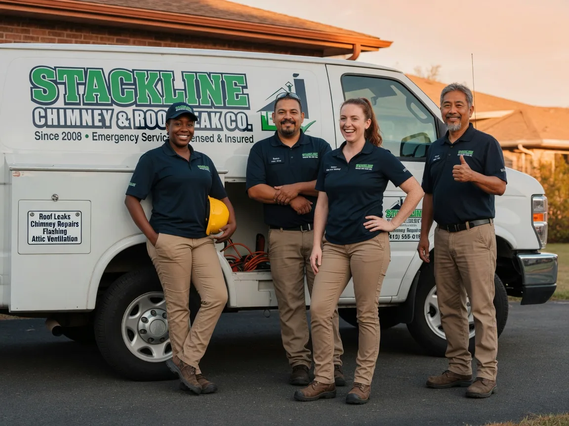 Chimney flashing repair company in Santa Maria, TX